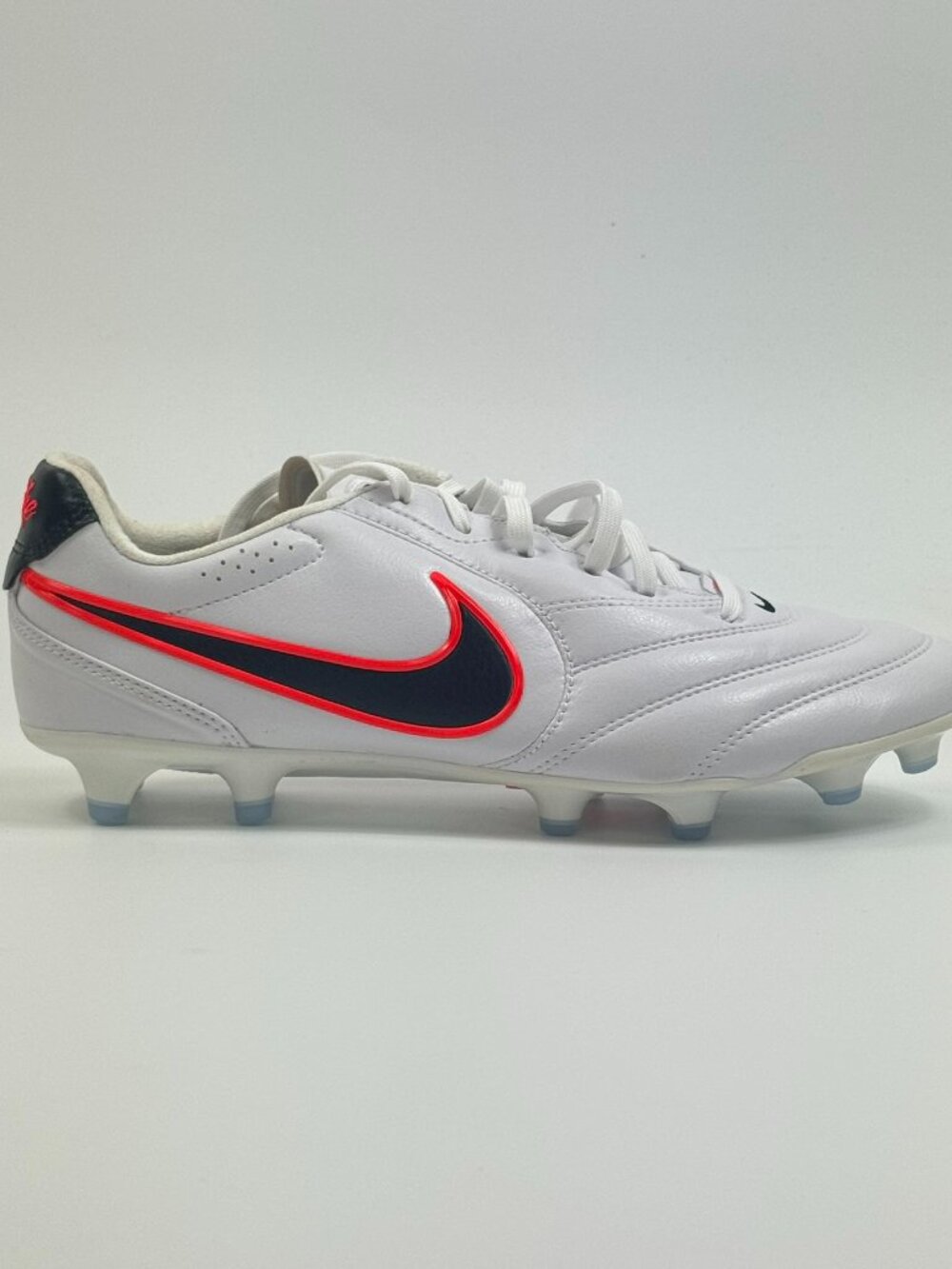 Nike Tiempo Ligera Pro FG 'White Crimson' HQ3158-106 Soccer size 9